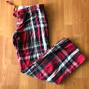 Aeropostale red plaid pajama pants